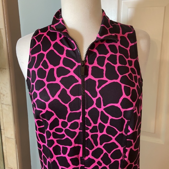 Like new Kevan Hall Sport Animal Print Golf Dress - Picture 4 of 15
